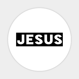 Jesus Name Funny Christian Magnet